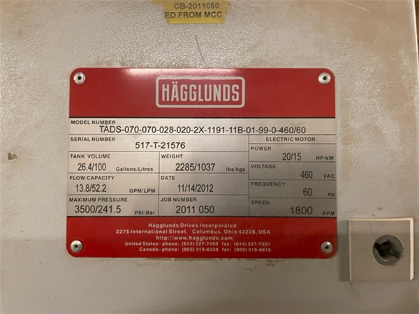 Metso Af-5-36mn-11.5-20ph 36" W X 11'6" L Pulley To Pulley Ore Apron Feeder)